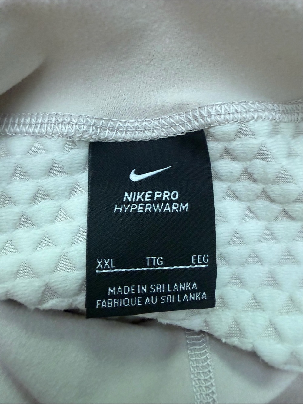 Nike Women's Light Beige Cream Hooded Sweater - Picture 7 of 8